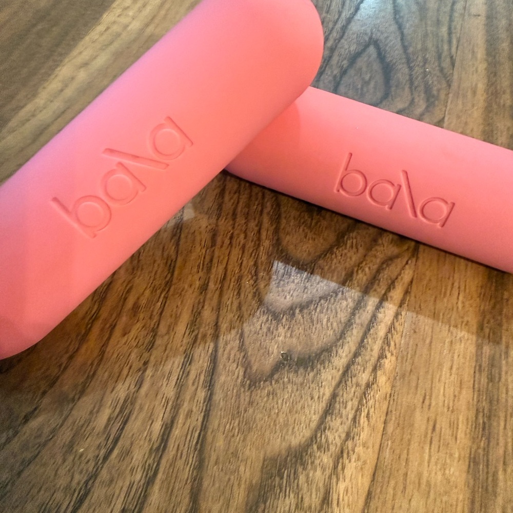 Bala Vibrant Pink Fitness Weights 3lbs